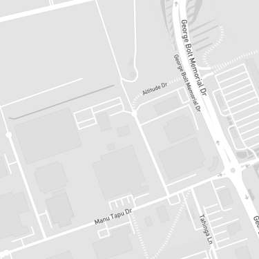 Map showing the location of the GO Rentals Auckland Airport branch