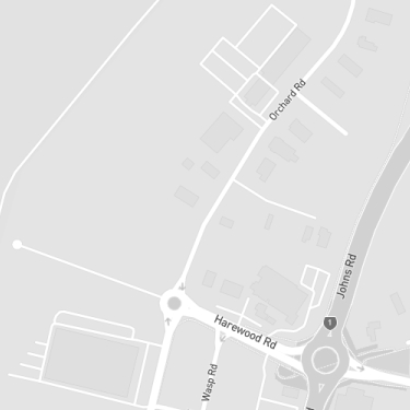 Map showing the location of the GO Rentals Christchurch Airport branch