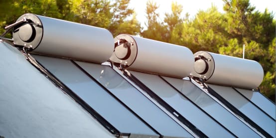 Creating Hot Water with Solar Energy