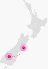 Auckland to Wellington map