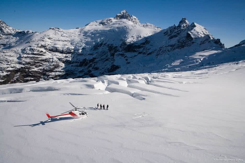 Glacier heli-hikes