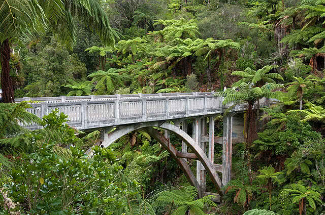 Image of the Bridge to Nowhere in Whanganui