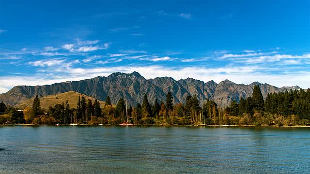 Image of the Remarkables mountain range in New Zealand