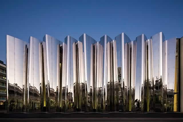 The striking Len Lye Centre in New Plymouth puts Taranaki on the world art map. Image credit: govettbrewster.com