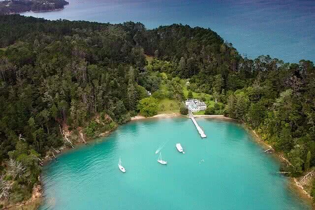 Kawau Island is a haven for day trippers from Auckland