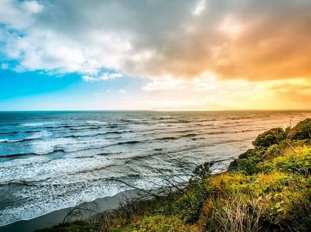 The stunning Waikawa Beach