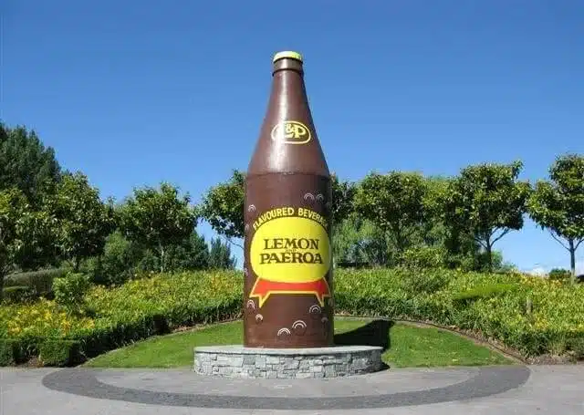 Weird Attractions Giant L&P Bottle