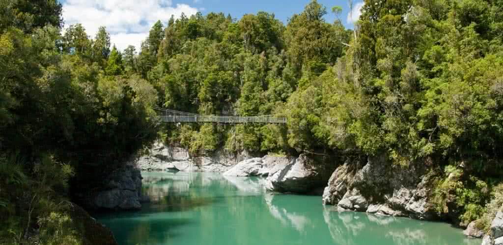 Hokitika Suspension Bridge