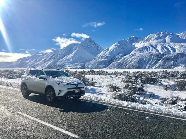 Winter car rental - Toyota Rav4