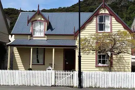 Exterior of the Akaroa Museum