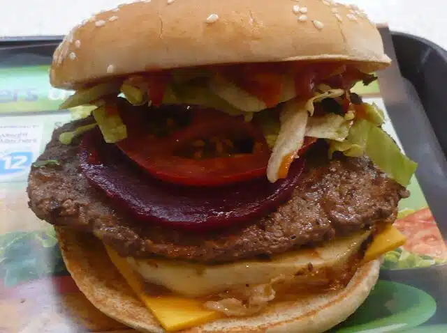 Kiwiburger from McDonalds
