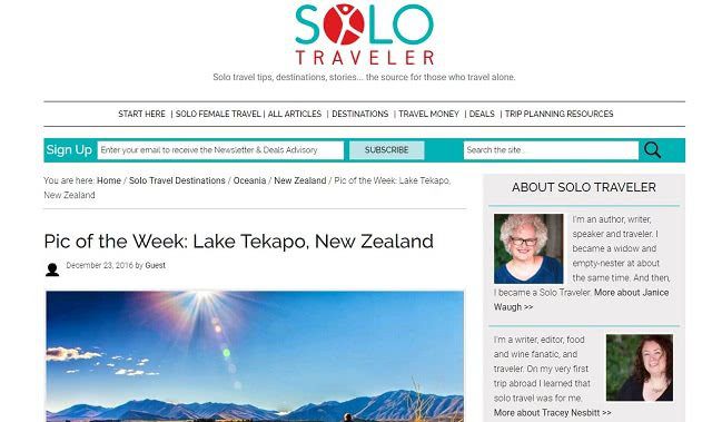 Solo Traveler International Travel Blog