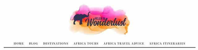 Helen in Wonderlust Travel Blog Screenshot
