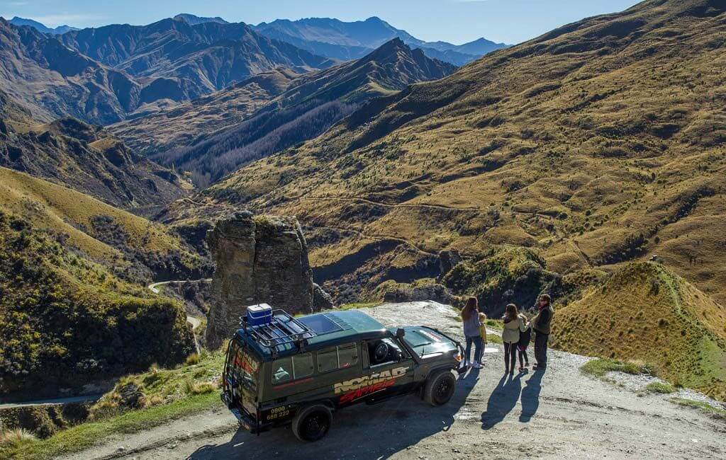 A Nomad Safaris 4WD in Queenstown
