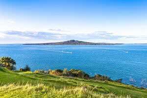 Looking out to Rangitoto Island, Auckland