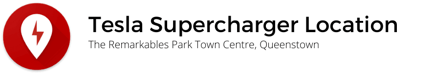 Tesla Supercharger Location - Queenstown