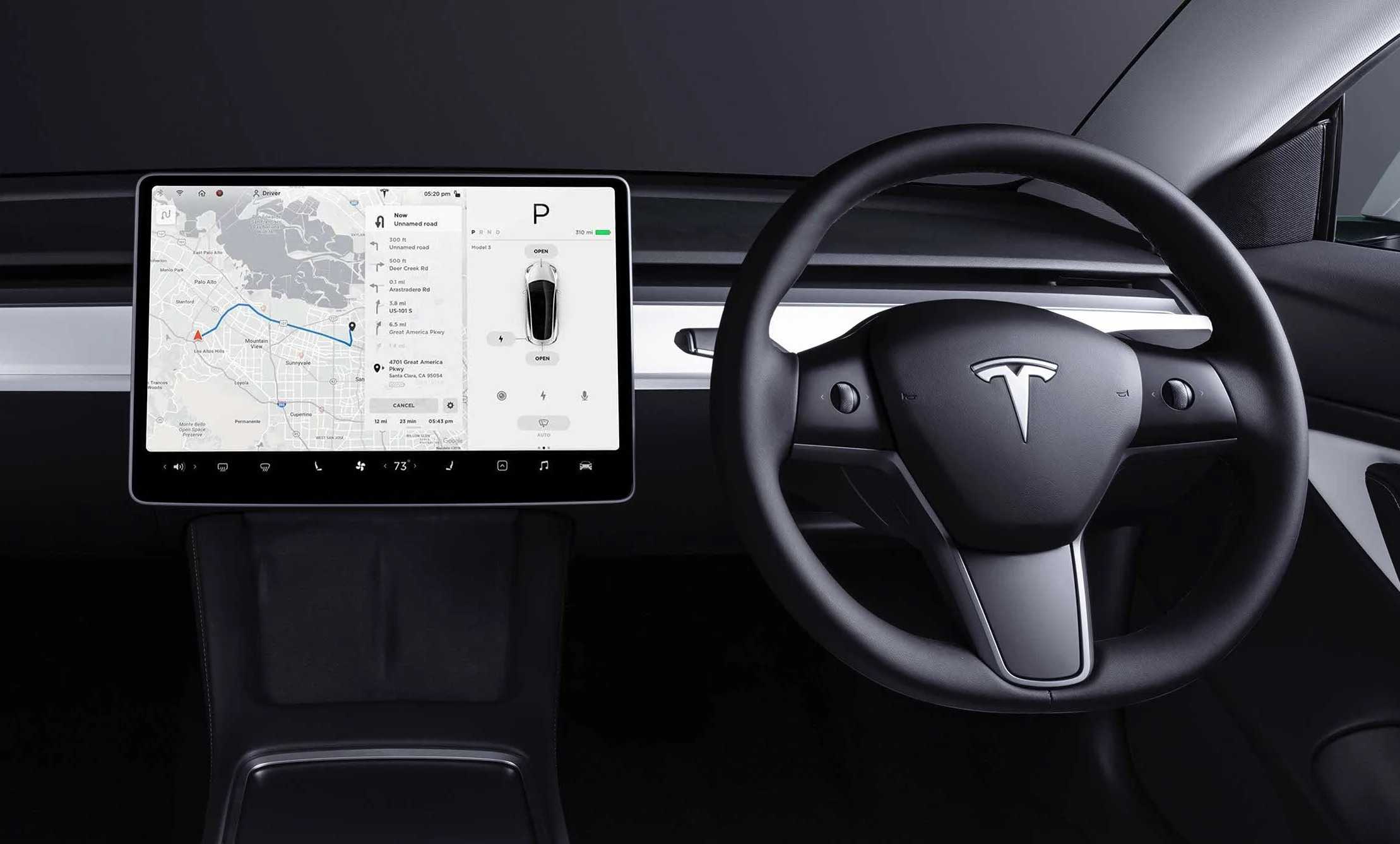 Tesla Model 3 Interior