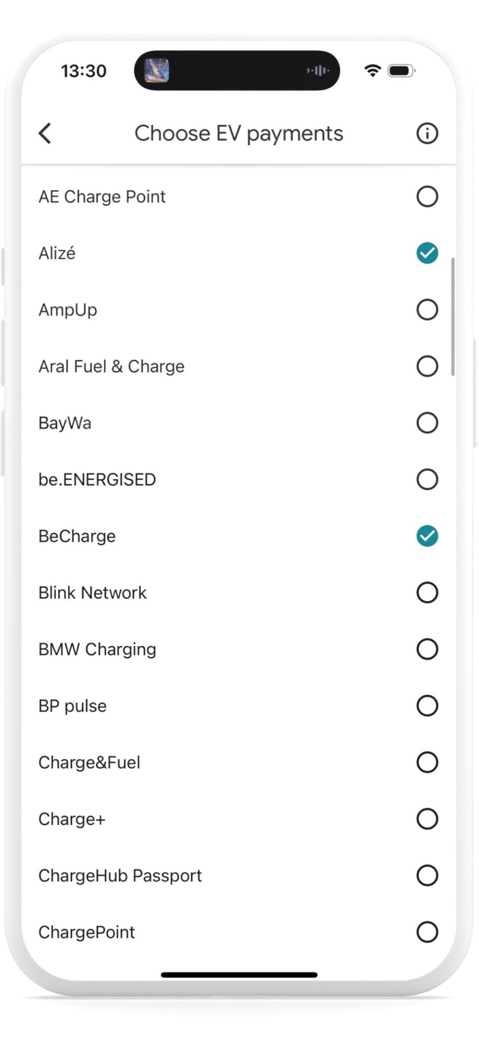 Google Maps EV Charging Stations step 6